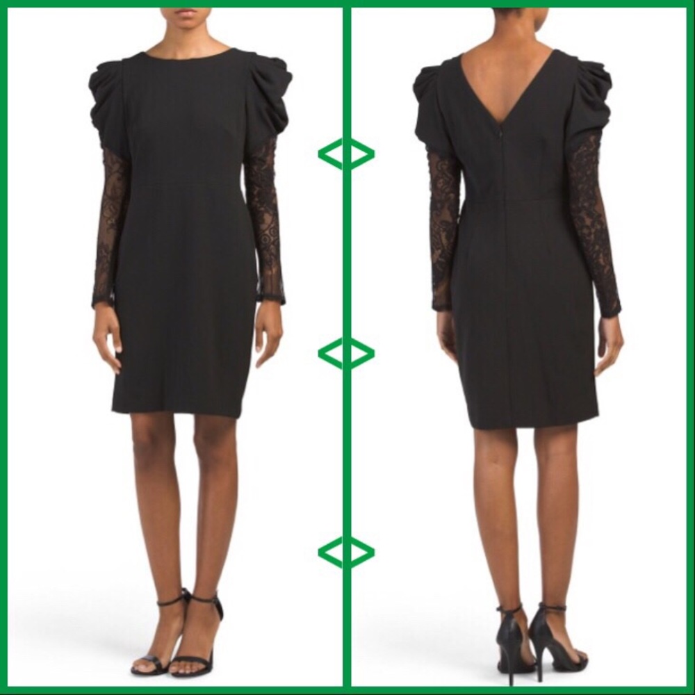 Betsey Johnson • Lace Long Sleeve Dress